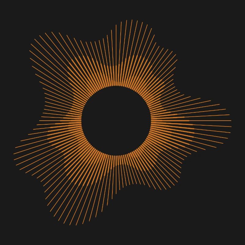 Conception géométrique de l’éclipse solaire