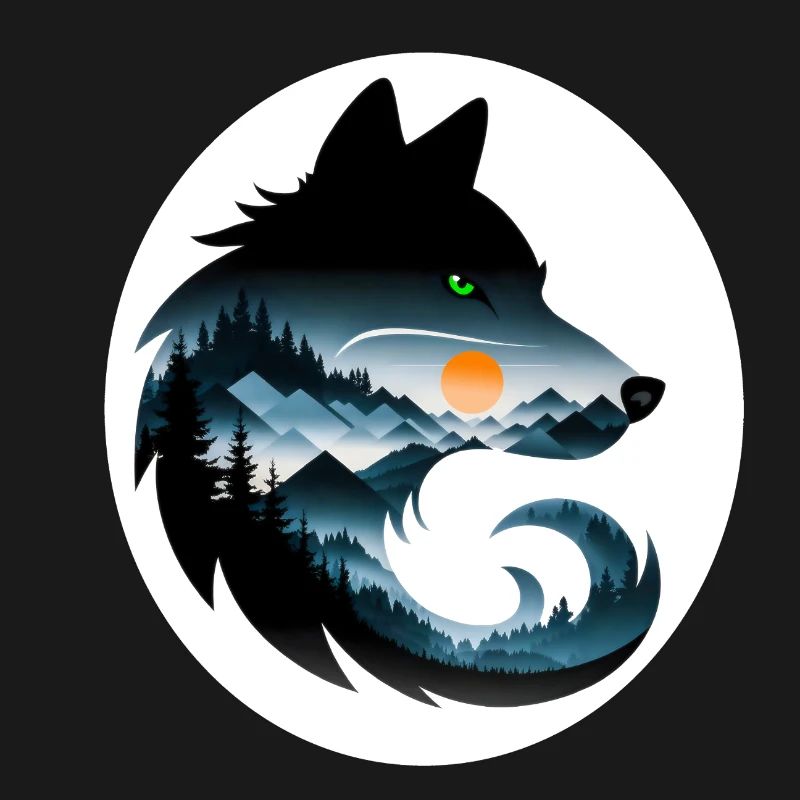 Wolf Landschaft