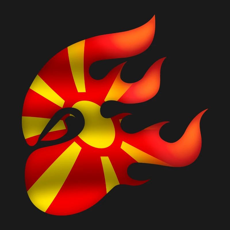 Drapeau de la Macédoine - Macédoine - Ninja