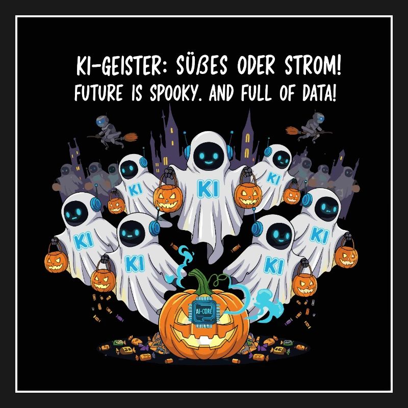 KI-Geister: Süßes oder Strom !