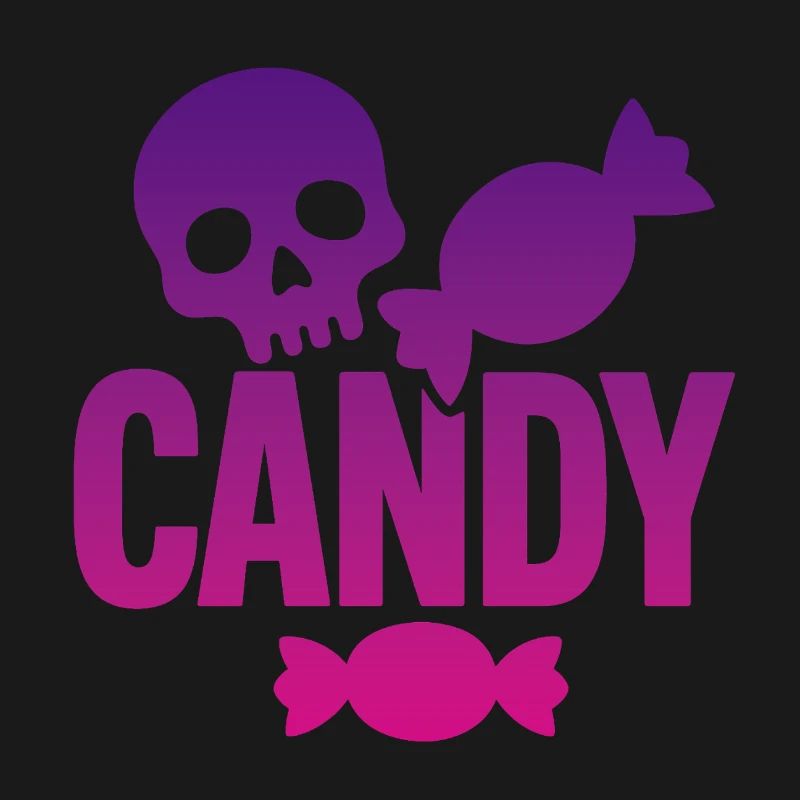Skeleton and Whimsical Candy