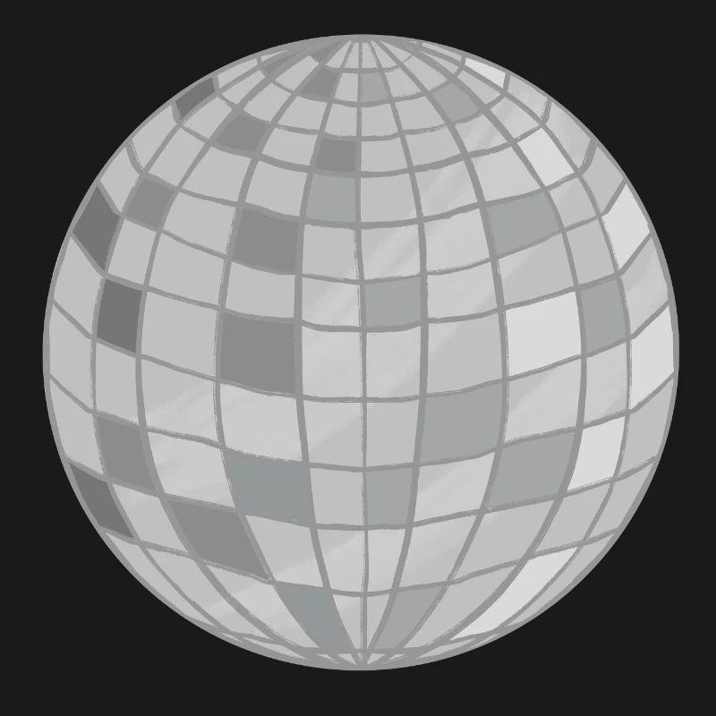 Conception de boule disco