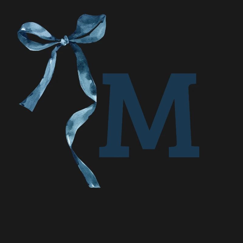 Monogram m gift idea