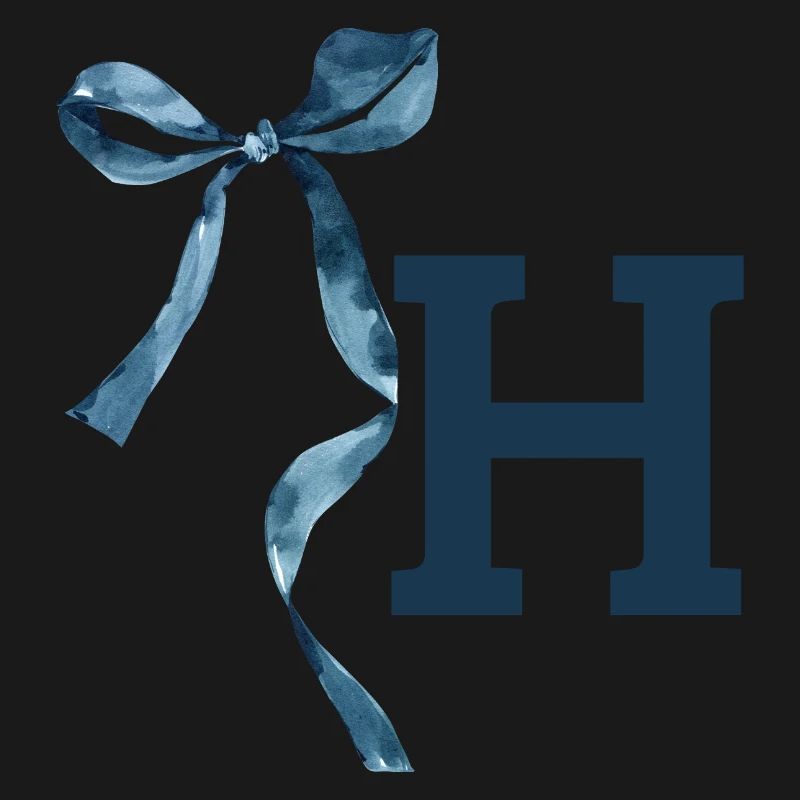 Monogram h gift idea