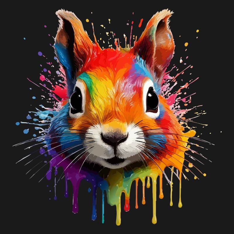 Buntes Eichhörnchen 