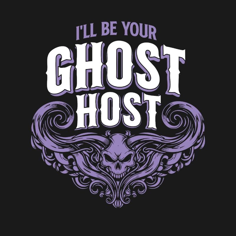 I'll Be Your Ghost Host — Spooky Host Invitation
