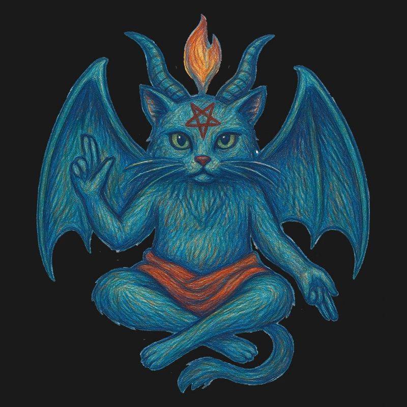 Cat Baphomet 