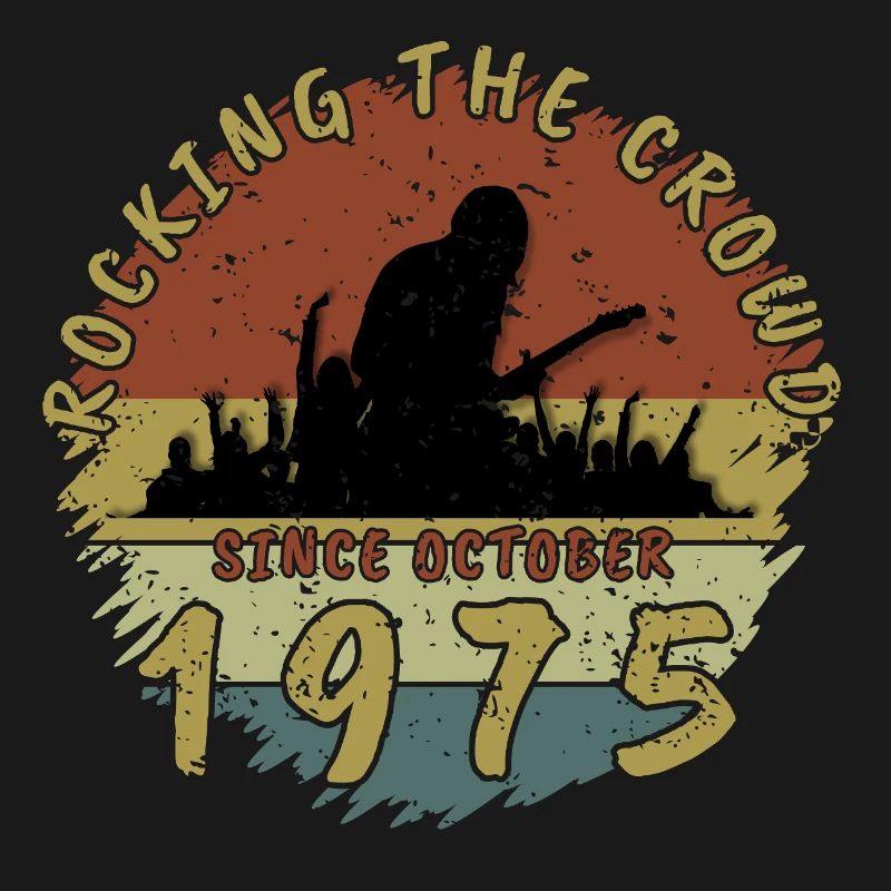 50. Geburtstag Rocking the crowd GIT 10/1975