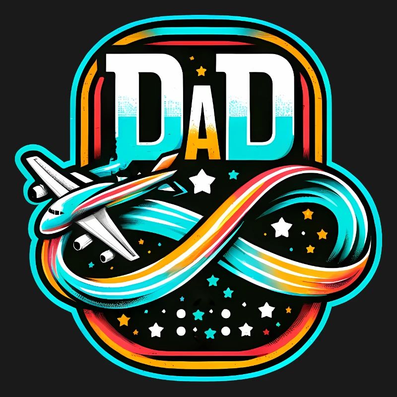 Dad Flight Emblem, Pilot Father 