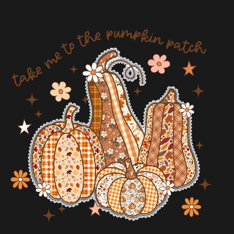 Patchwork de citrouilles