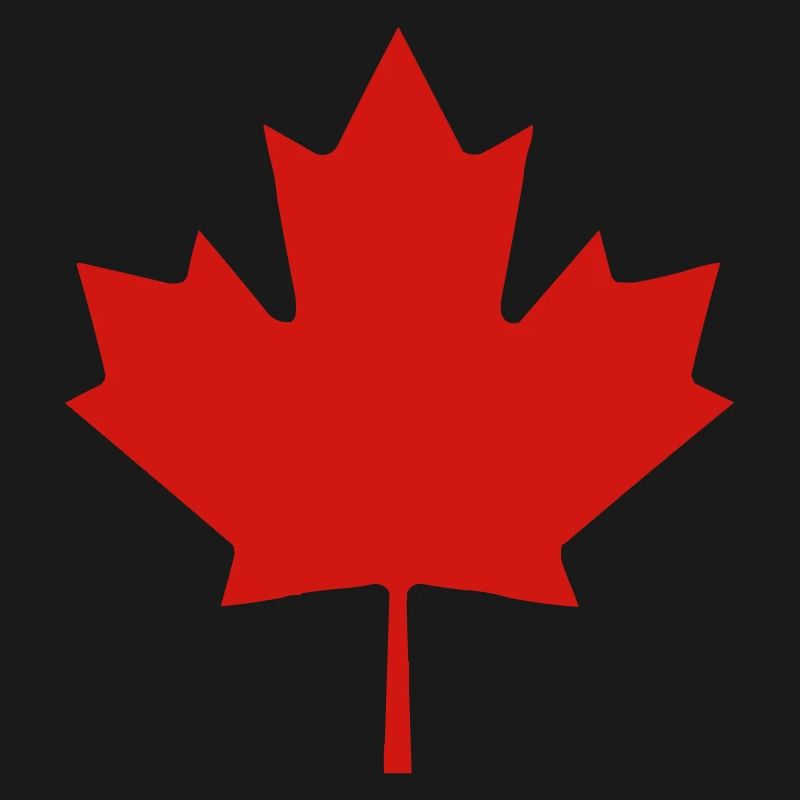 Maple Leaf Silhouettes Emblem
