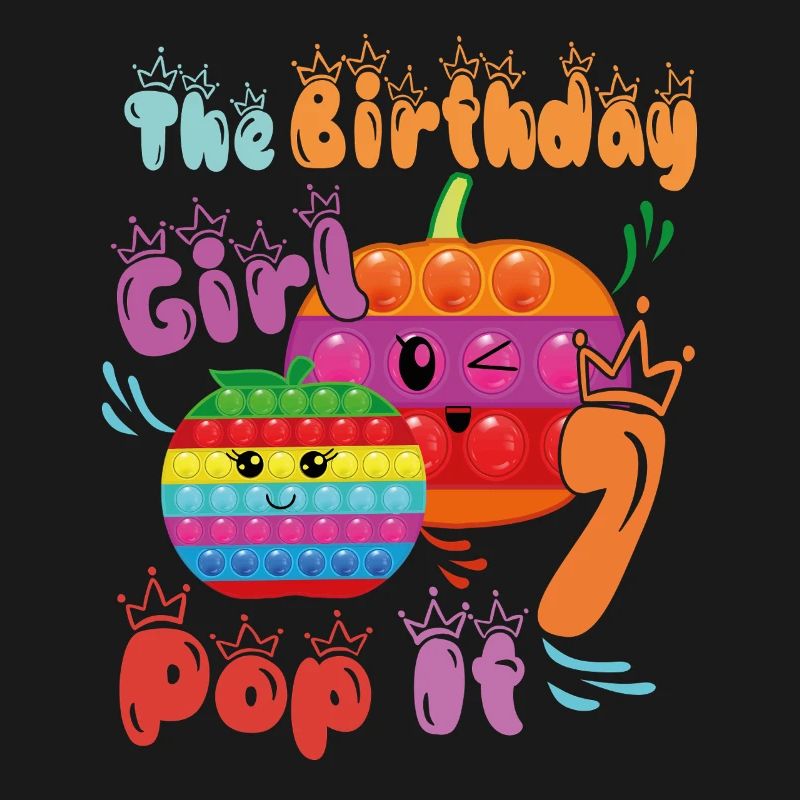 Das Geburtstagskind Pop-It 7