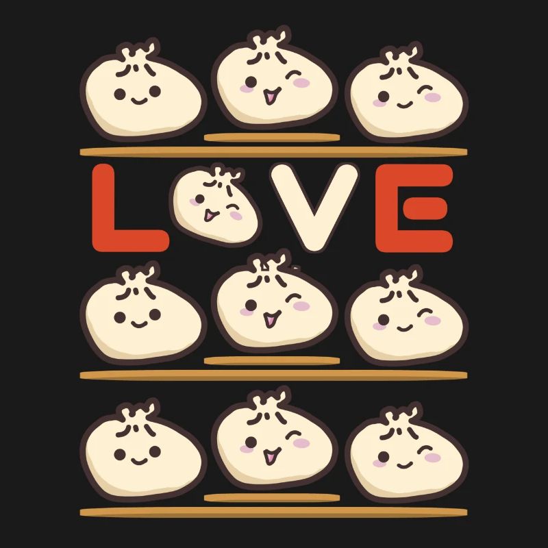 Dumpling Love Pattern