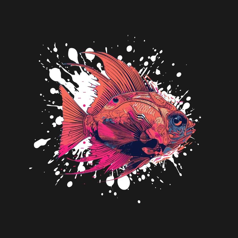 Fisch Klecks