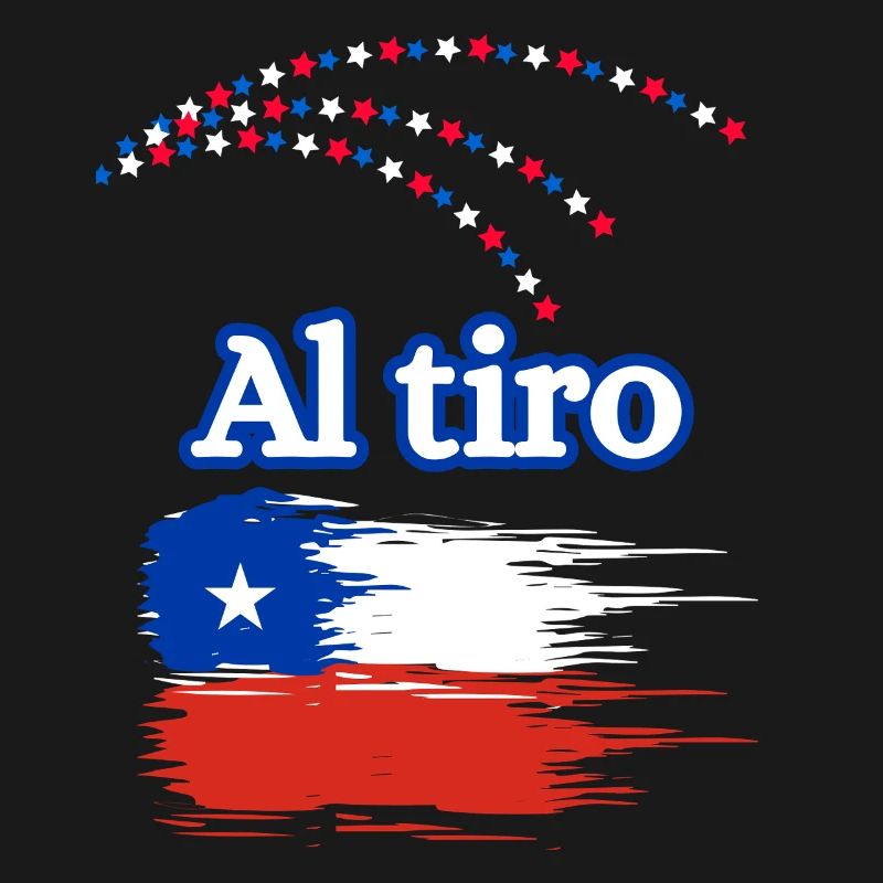 Chilean Dialect Flag Brush