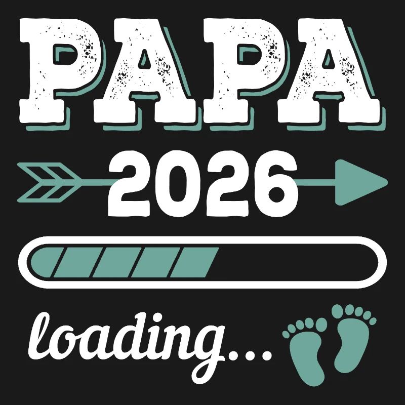 Dad 2026 Loading Father-to-be Gift Idea