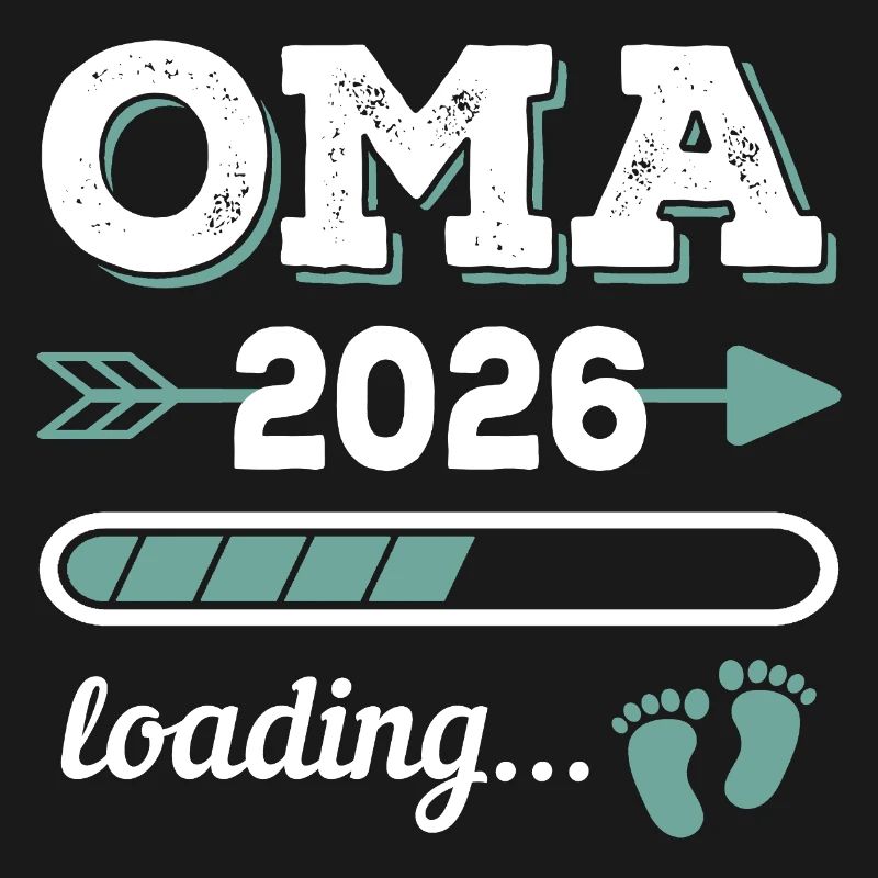 Oma 2026 Loading Werdende Großmutter Geschenkidee