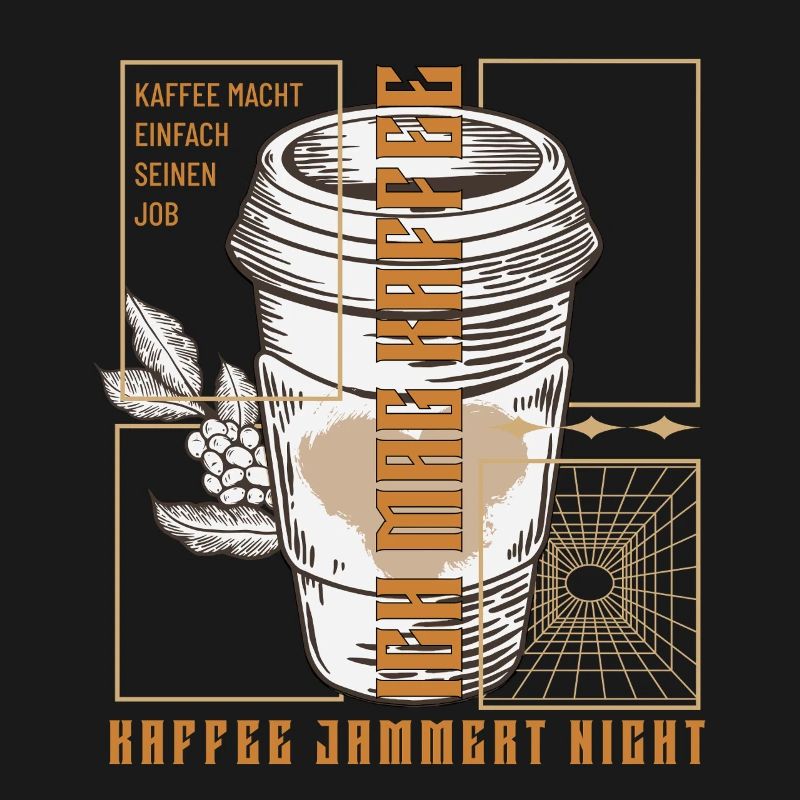 Coffee just does its job retro