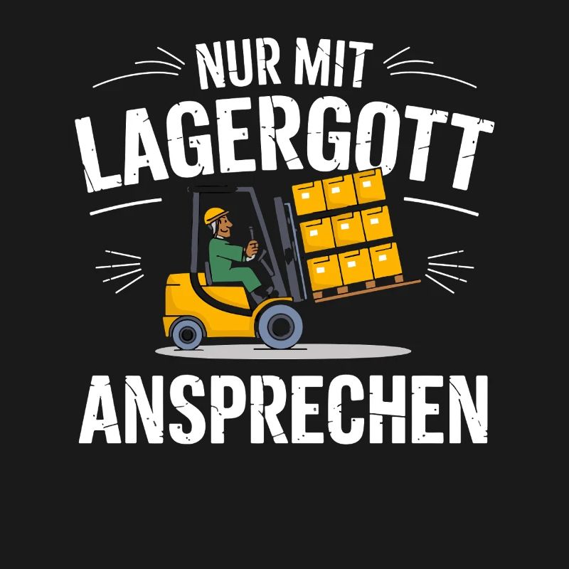  Nur Mit Lagergott Ansprechen Staplerfahrer