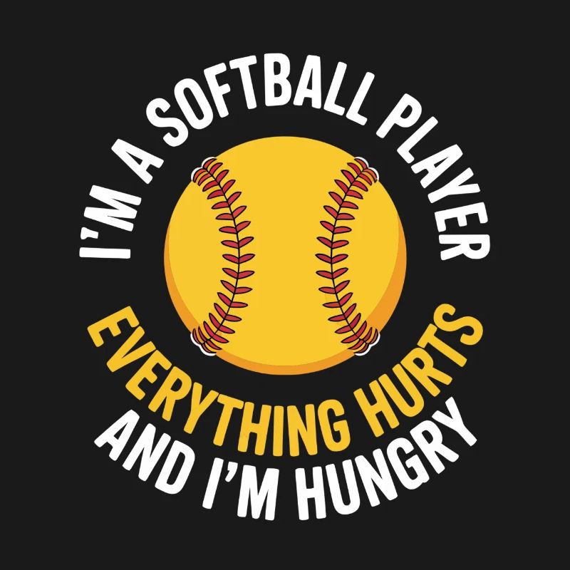 Devise des joueuses de softball affamées