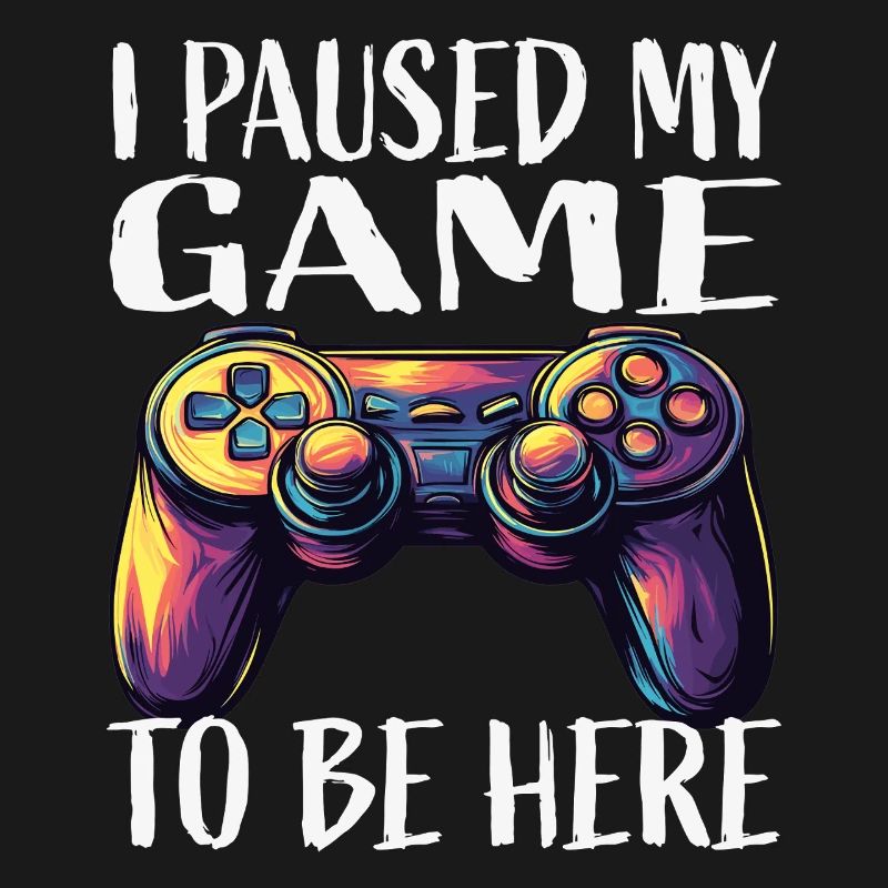 Spiel Pause Neon Controller
