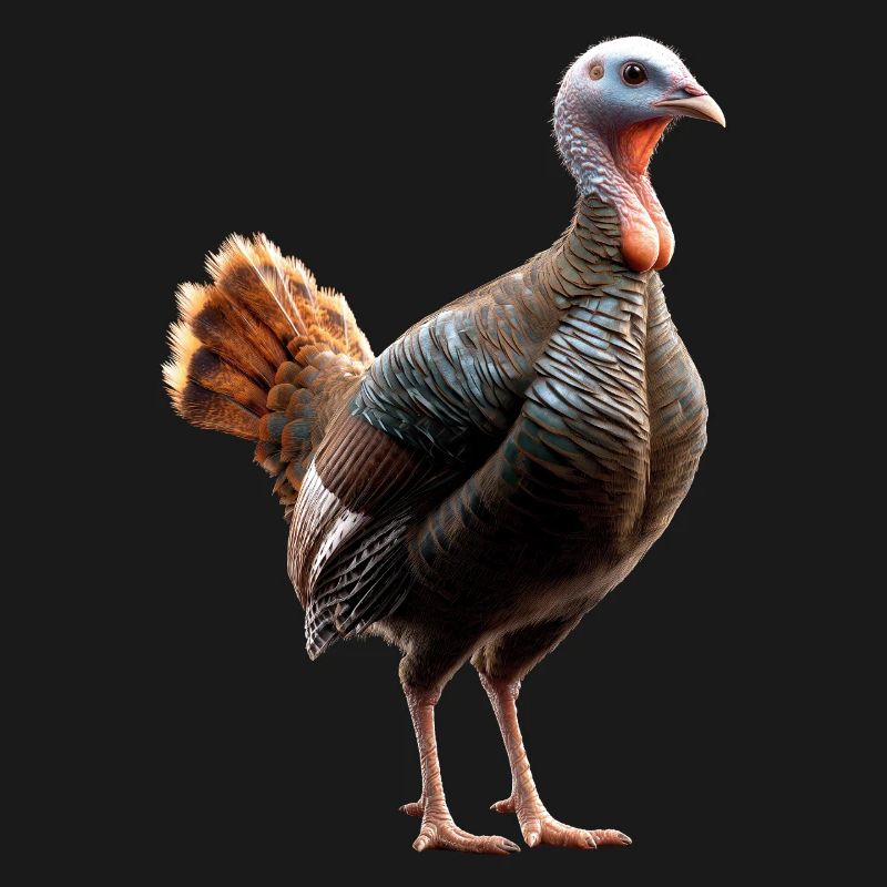 Dinde Poules Oiseaux Dinde