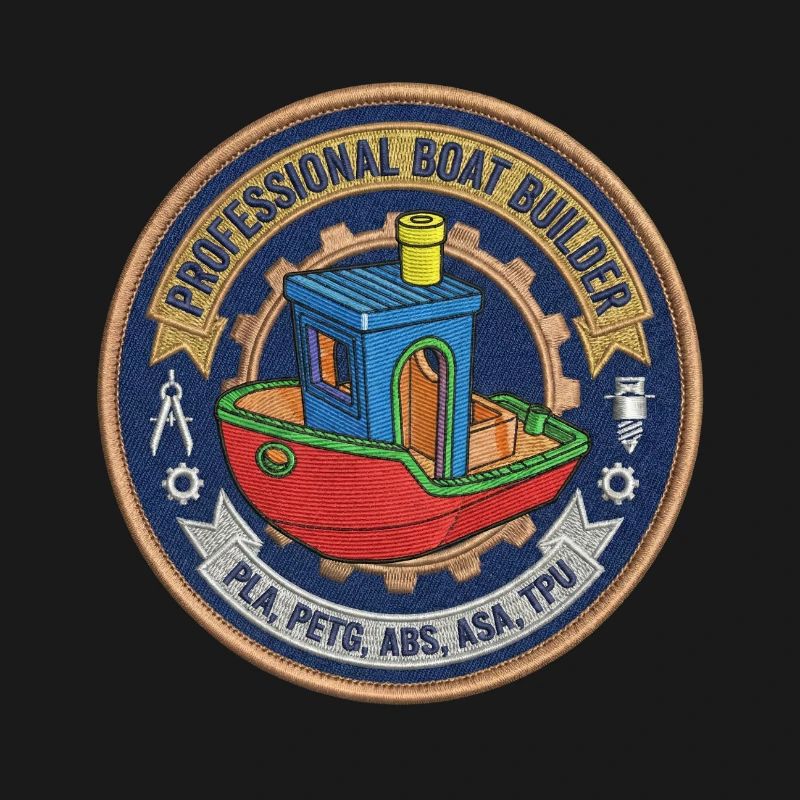 Professional Boatbuilder Benchy Patch