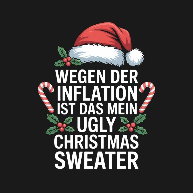 Blague sur l’inflation : Pull de Noël moche