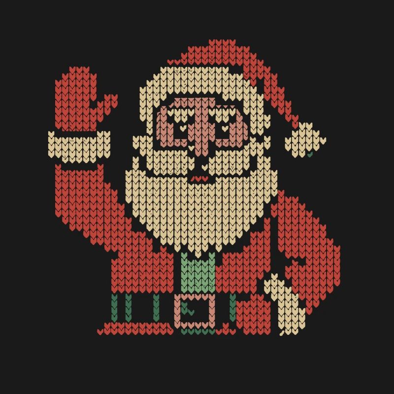 Style Pull de Noël moche du Père Noël