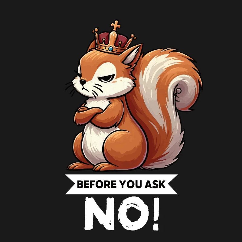 Before You Ask Eichhörnchen Eichhorn Nagetier 