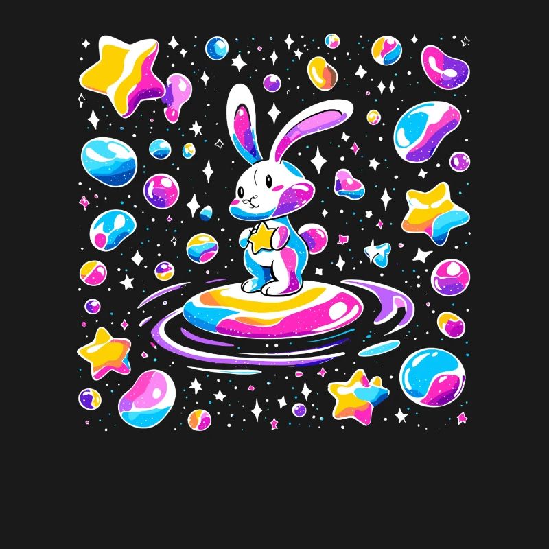 Cosmischer Rabbit on Star Wave