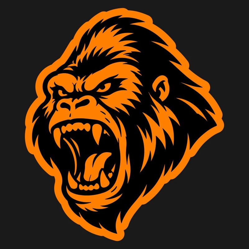 Gorilla Head