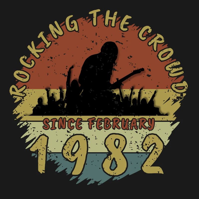 44. Geburtstag Rocking the crowd GIT 02/1982
