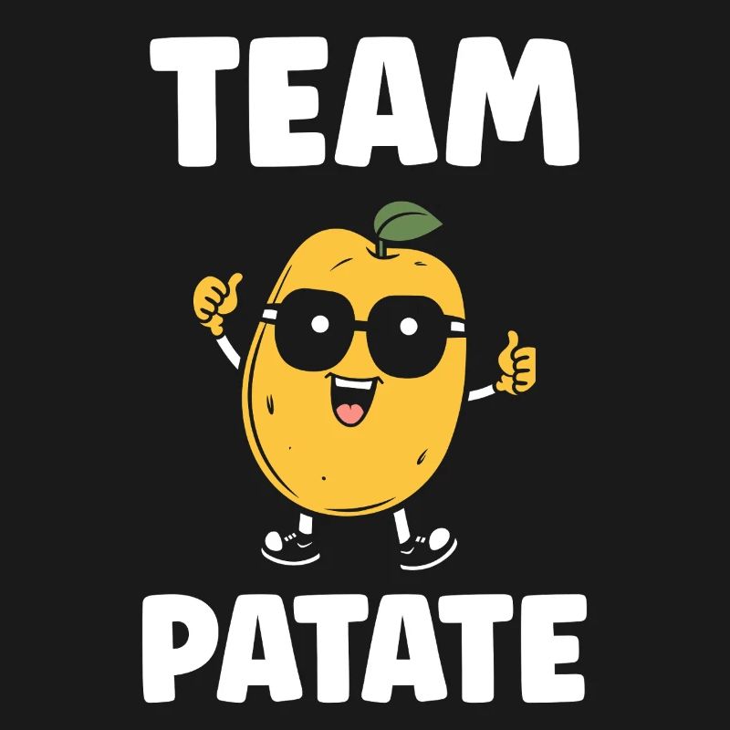 Team Potato Smiling Maskottchen