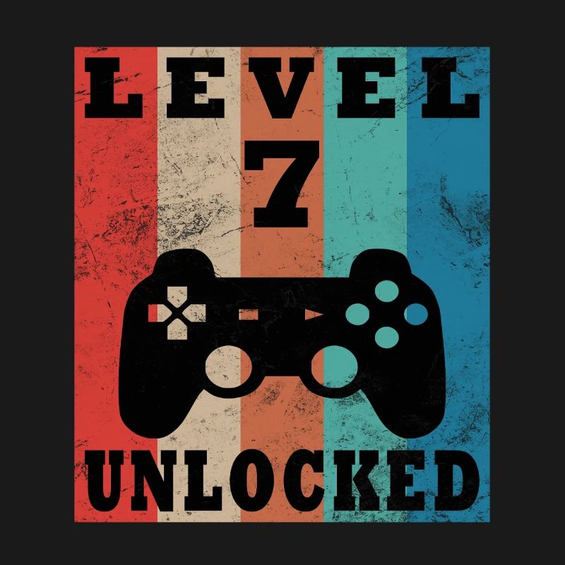 Level 7 freigeschaltet Retro-Controller