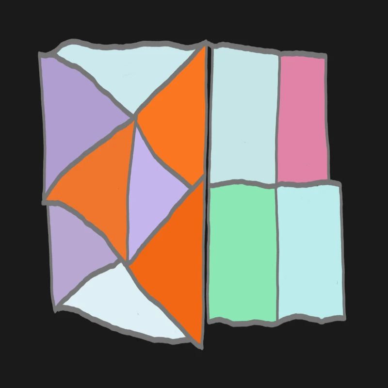Geometric Patchwork Mosaic