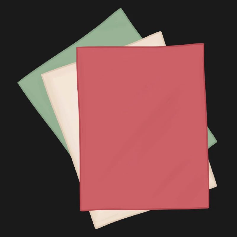 Pastel Paper Stack