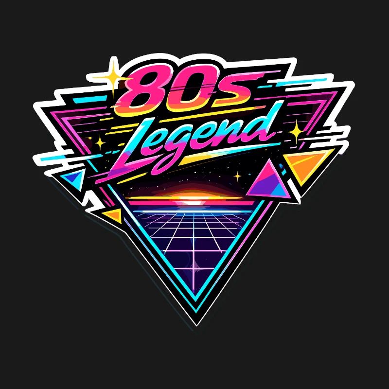 80s Legend Neon Retro