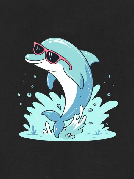 Dolphin Summer Pink Glasses