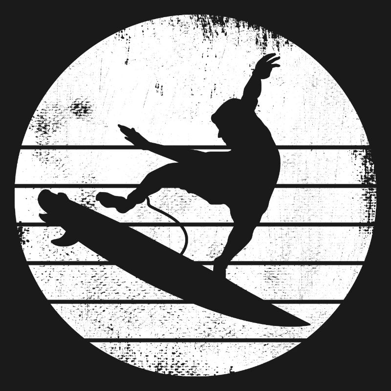 Conception de surfeur
