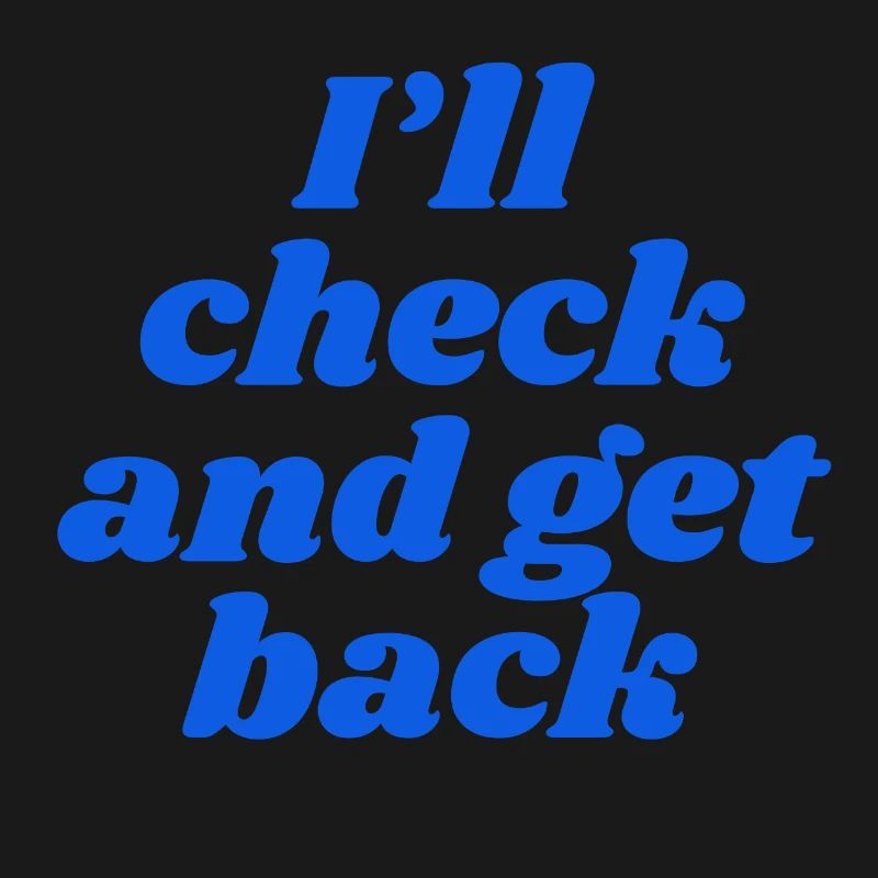 I'll check and get back