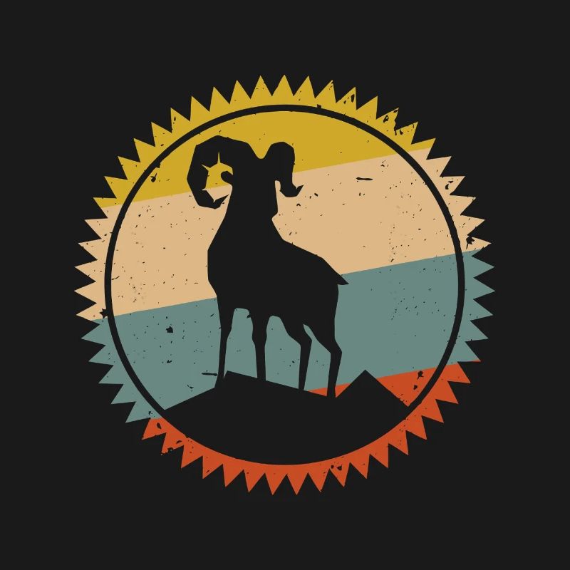 Desert Sunset Kamel Emblem