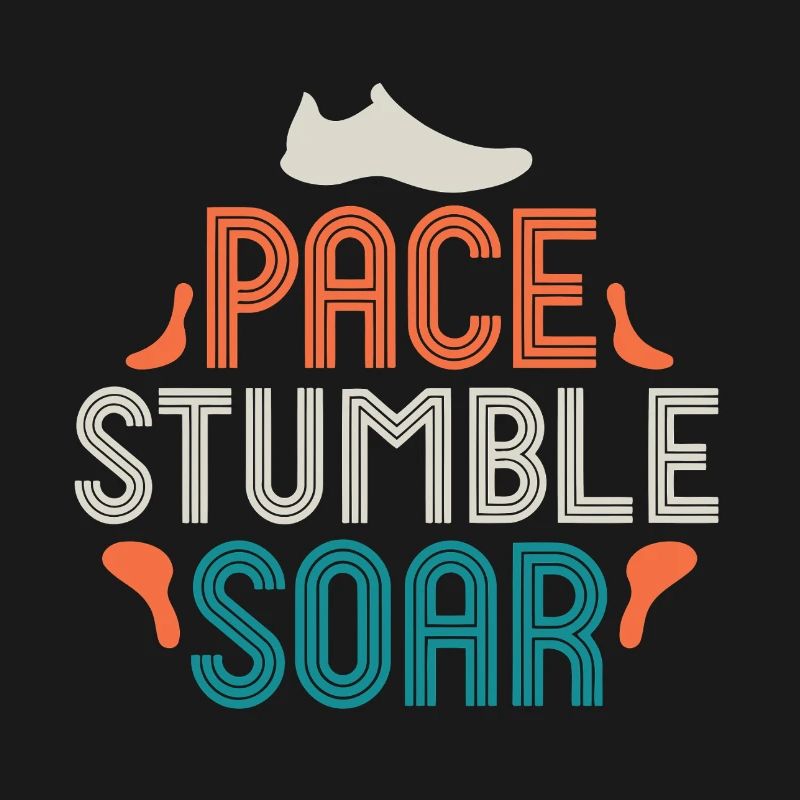 Pace Stumble Soar — Motivation Colorée