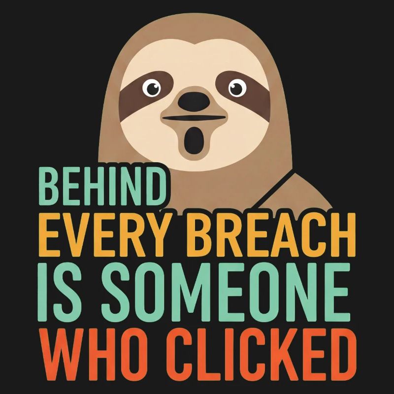Behind Every Breach Sloth IT Security