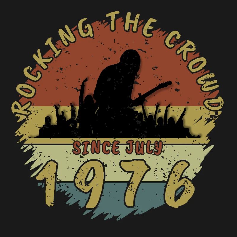 50. Geburtstag Rocking the crowd GIT 07/1976