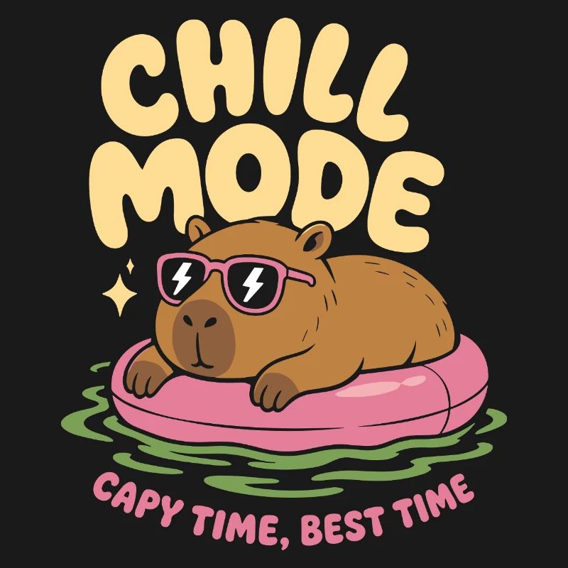 Mode Chill Capybara Pas d’urgence