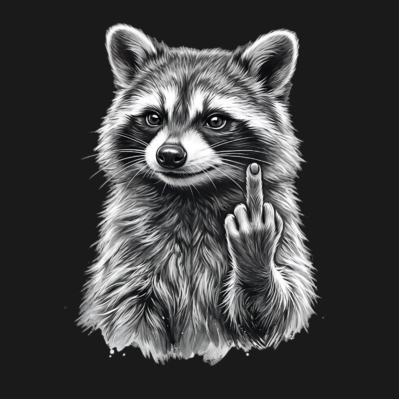 Grumpy Raccoon