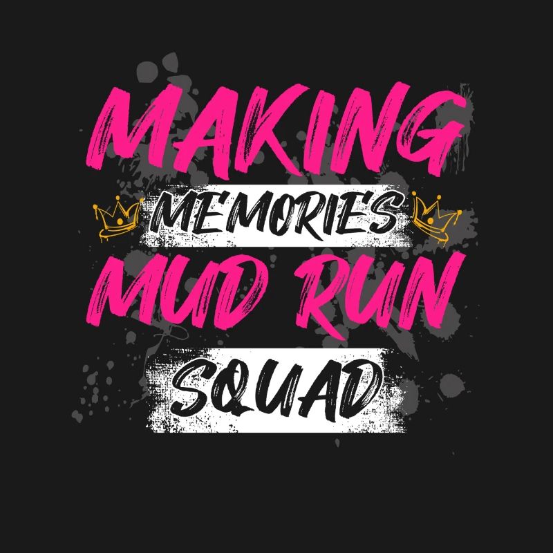 Mud run squad Schlammlauf Mud Run Muddy Race