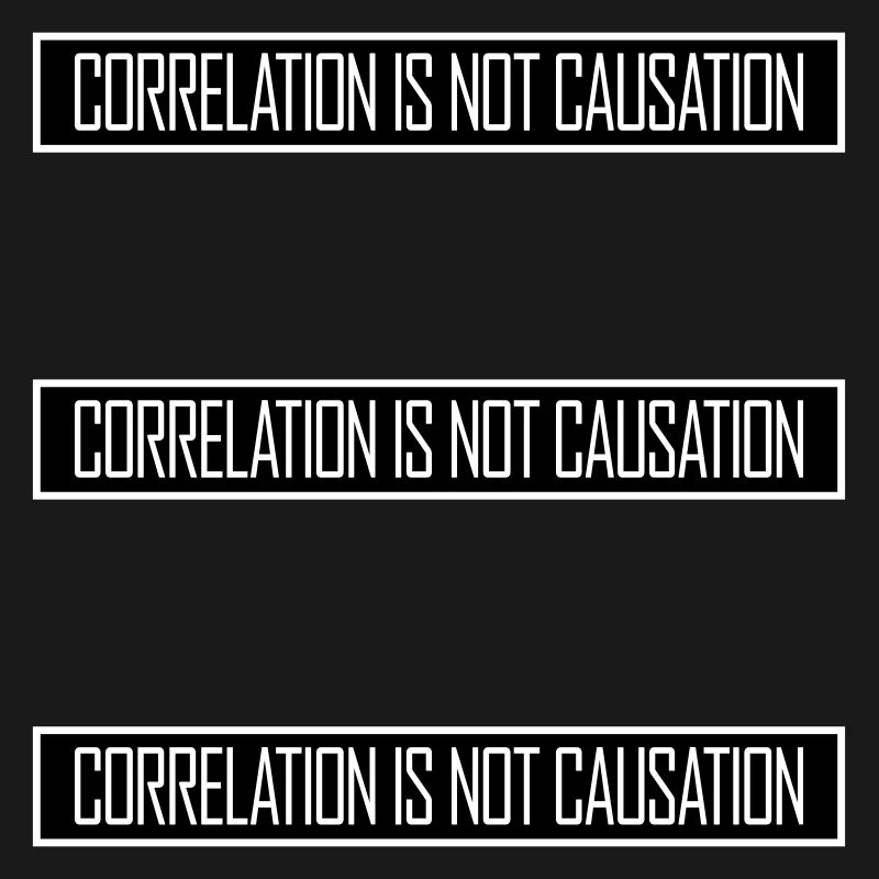 Correlation Is Not Causation Nerd Science