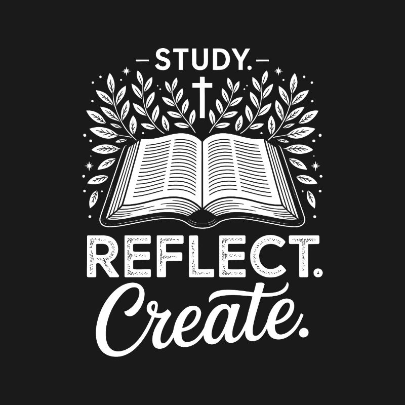 Study Reflect Create: Open Book Laurel